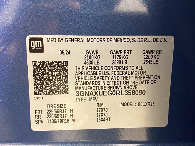 Used 2024 Chevrolet Equinox LT AWD/4WD image 33