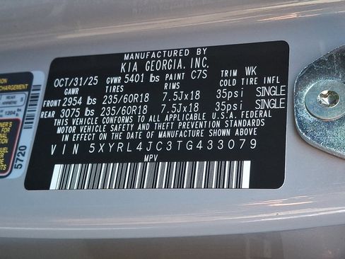 New 2026 Kia Sorento S image 13