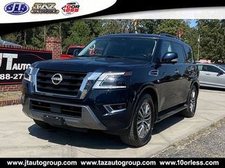 Used 2021 Nissan Armada SL w/ Captain's Chairs Package AWD/4WD video 3