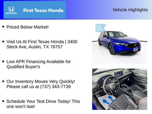 New 2026 Honda Accord Sport image 5