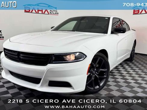 Used 2022 Dodge Charger SXT w/ Blacktop Package RWD image 1