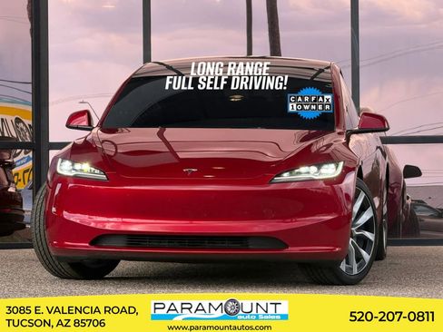 Used 2024 Tesla Model 3 Long Range AWD/4WD image 1
