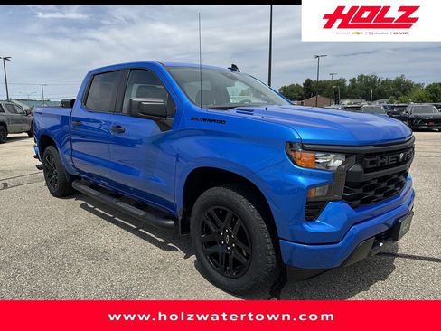 Certified 2025 Chevrolet Silverado 1500 Custom w/ Turbomax Blackout Package AWD/4WD image 6