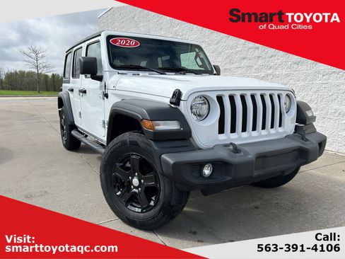 Used 2020 Jeep Wrangler Unlimited Sport S AWD/4WD image 1