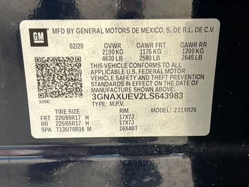 Used 2020 Chevrolet Equinox LT AWD/4WD image 28