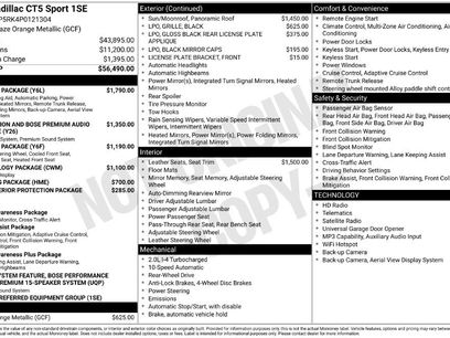 Used 2023 Cadillac CT5 Sport w/ Parking Package