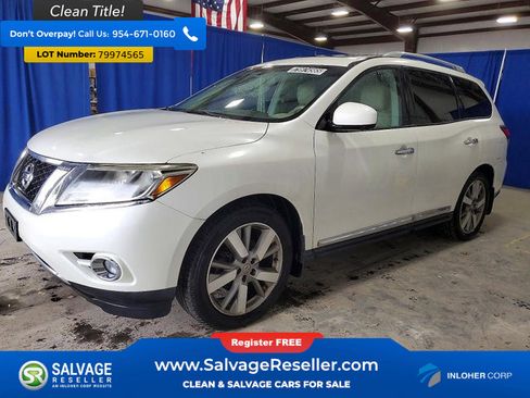 Used 2015 Nissan Pathfinder Platinum image 1