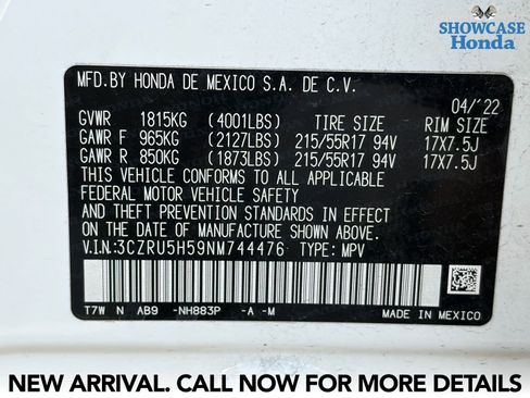 Used 2022 Honda HR-V EX image 14