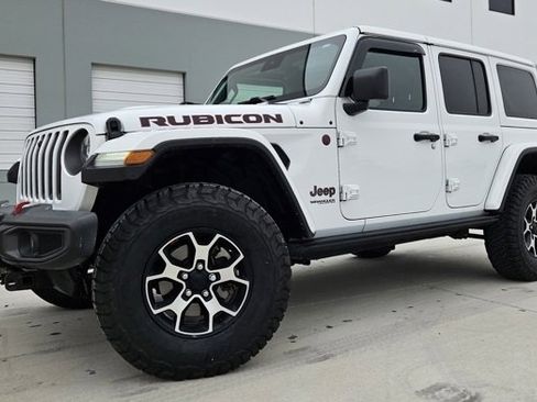 Used 2022 Jeep Wrangler Unlimited Rubicon w/ LED Lighting Group image 1