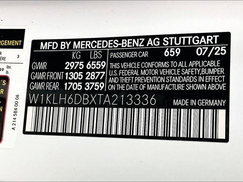 New 2026 Mercedes-Benz E 53 AMG 4MATIC Sedan image 15