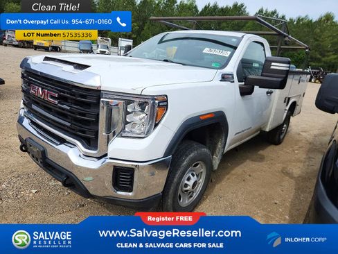 Used 2021 GMC Sierra 2500 2WD Regular Cab w/ Fleet Convenience Package image 1