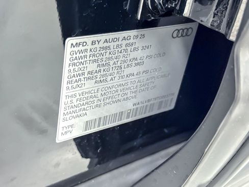 Certified 2026 Audi Q7 3.0T Premium Plus w/ Premium Plus Package AWD/4WD image 29