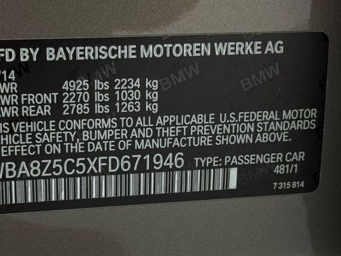 Used 2015 BMW 328i Gran Turismo xDrive image 18