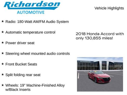 Used 2018 Honda Accord Sport image 10