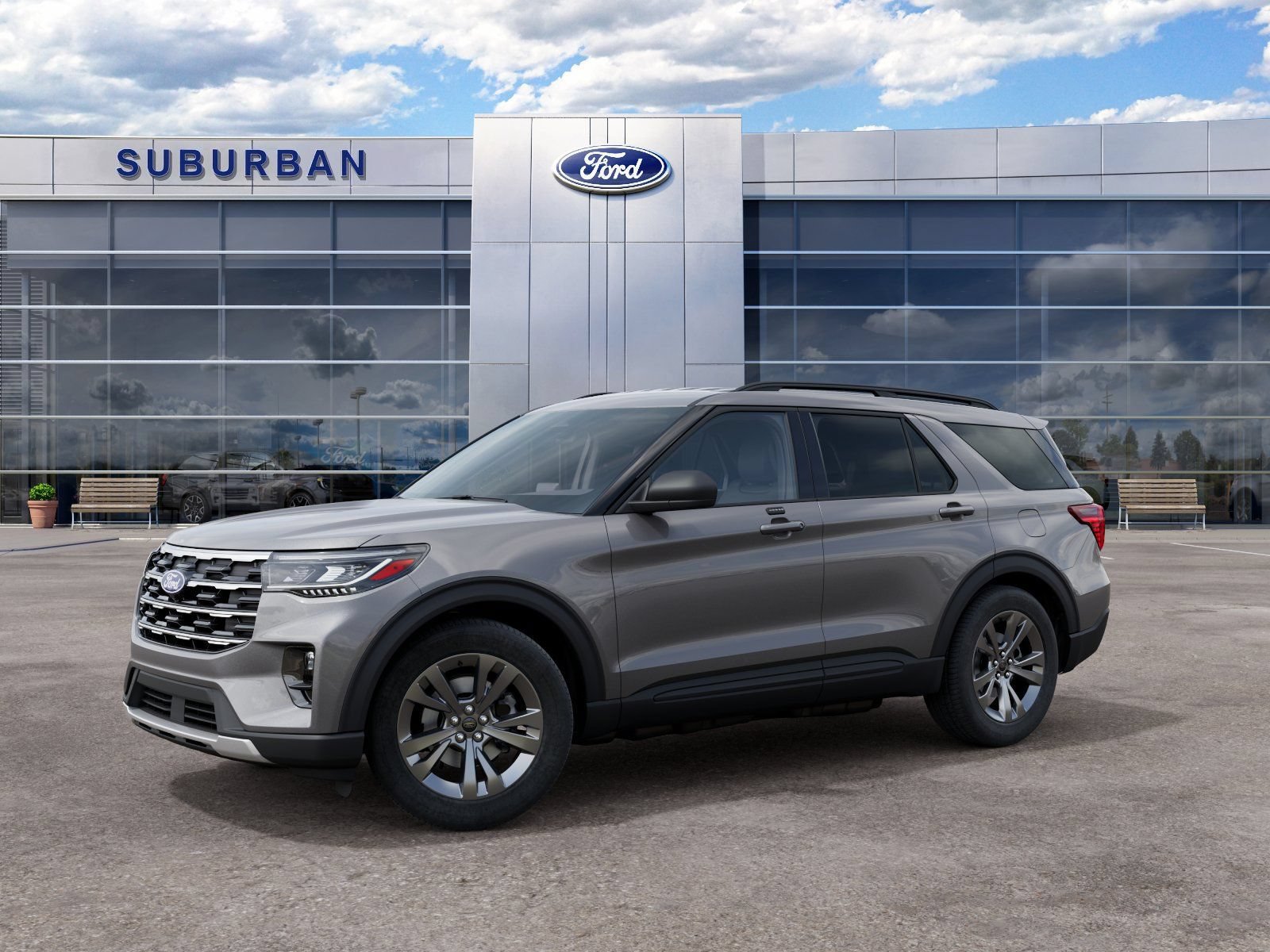 New 2027 Ford Explorer Active w/ Active Comfort Package AWD/4WD 360° Tour