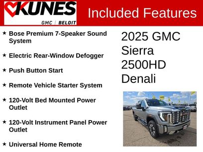 New 2025 GMC Sierra 2500 Denali w/ Technology Package