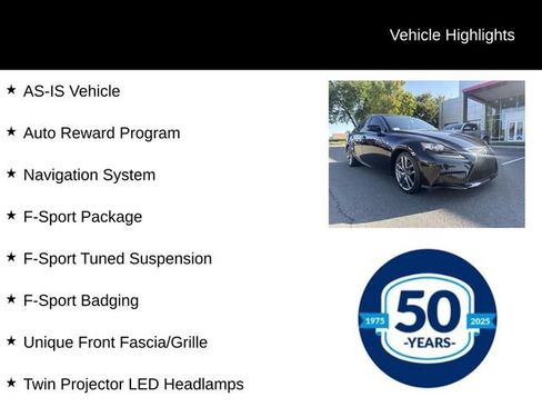 Used 2015 Lexus IS 250 AWD w/ F-Sport Package image 8