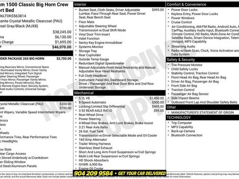 Used 2019 RAM 1500 Big Horn RWD image 39