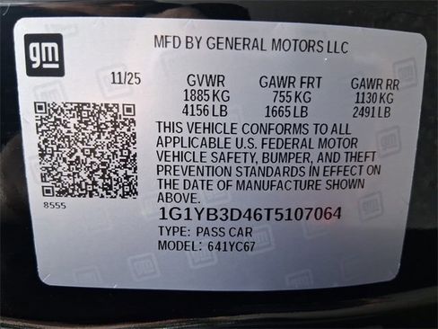 New 2026 Chevrolet Corvette Stingray Preferred Conv w/ Z51 Performance Package image 18