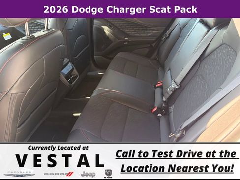 New 2026 Dodge Charger Scat Pack w/ Blacktop Package AWD/4WD image 11