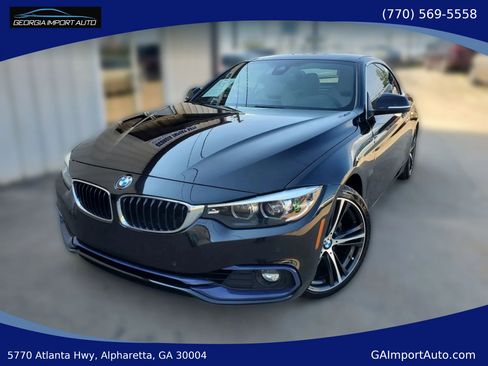 Used 2019 BMW 430i Convertible w/ Convenience Package RWD image 1