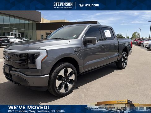 Used 2023 Ford F150 Lightning Platinum AWD/4WD image 1