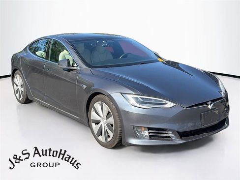 Used 2021 Tesla Model S Long Range AWD/4WD image 1