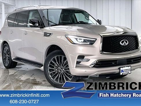 Used 2021 INFINITI QX80 Premium Select w/ All-Season Package image 1