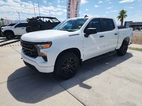Used 2023 Chevrolet Silverado 1500 Custom w/ LPO, Dark Essentials Package AWD/4WD image 8