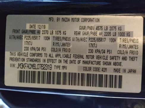 Used 2020 MAZDA CX-5 Touring image 33