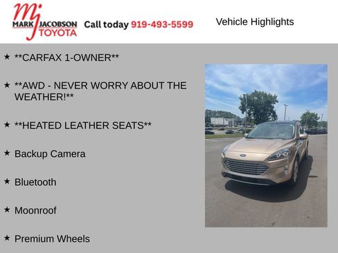 Used 2021 Ford Escape Titanium w/ Titanium Elite Package AWD/4WD image 6