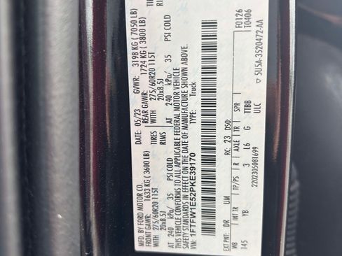 Used 2023 Ford F150 XLT w/ Equipment Group 302A High AWD/4WD image 11