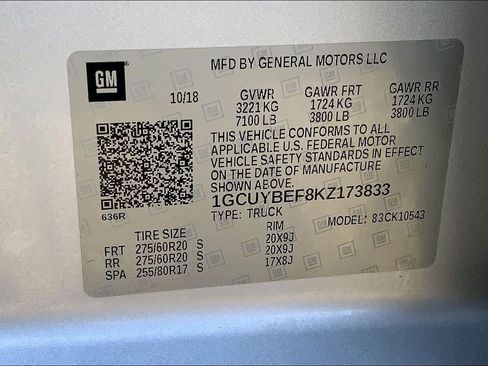 Used 2019 Chevrolet Silverado 1500 Custom w/ Custom Value Package image 33