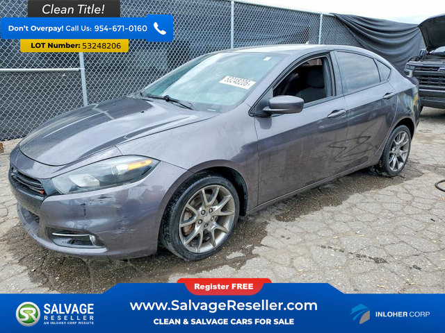 Used 2015 Dodge Dart SXT FWD image 1