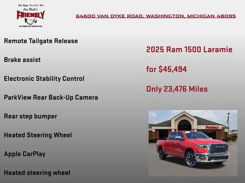 Used 2025 RAM 1500 Laramie image 10