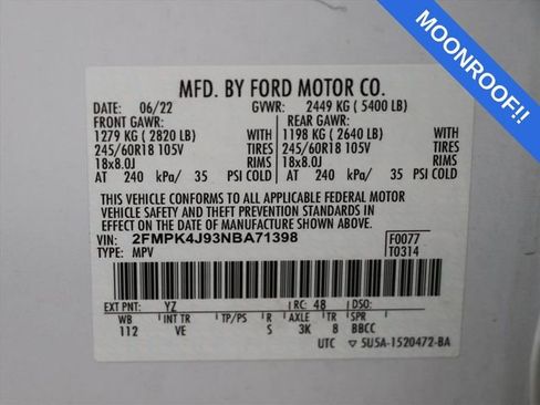 Used 2022 Ford Edge SEL w/ Convenience Package image 31