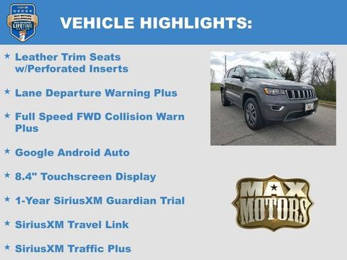 Used 2021 Jeep Grand Cherokee Limited w/ Luxury Group II AWD/4WD image 28
