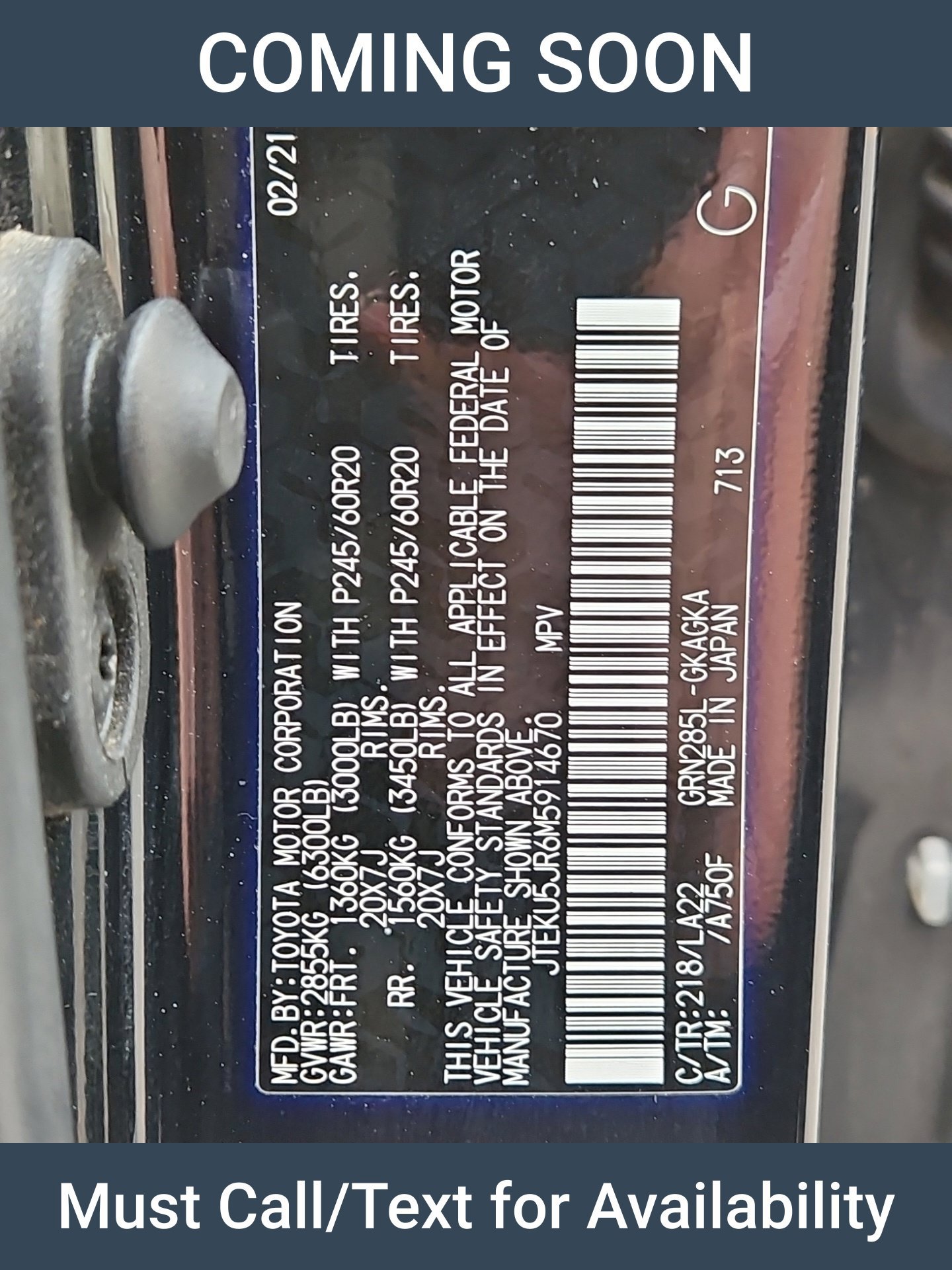 Used 2021 Toyota 4Runner Limited AWD/4WD image 14