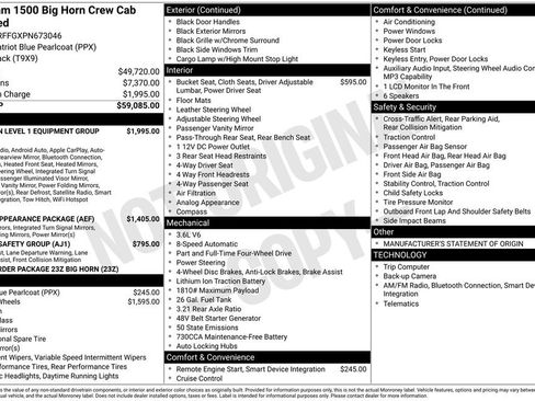 Used 2023 RAM 1500 Big Horn AWD/4WD image 35