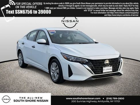 Certified 2025 Nissan Sentra S image 1