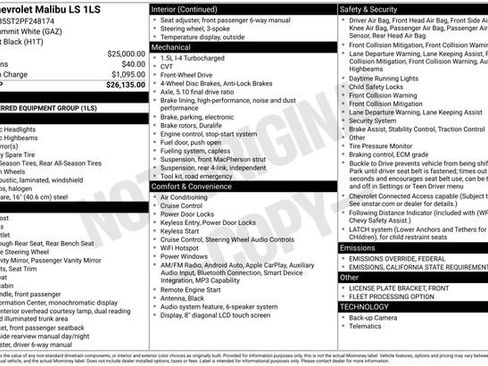 Used 2023 Chevrolet Malibu LS image 36