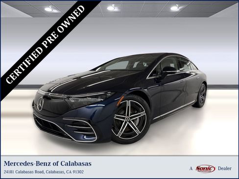 Certified 2023 Mercedes-Benz EQS 580 4MATIC Sedan image 1