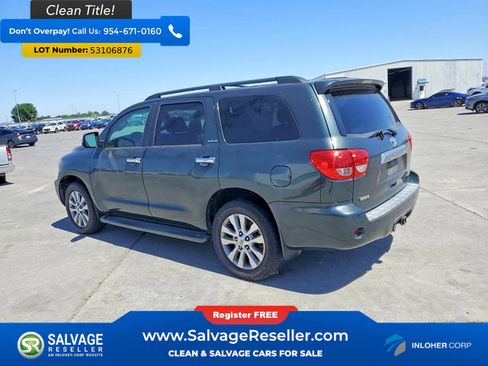 Used 2008 Toyota Sequoia Limited RWD image 3