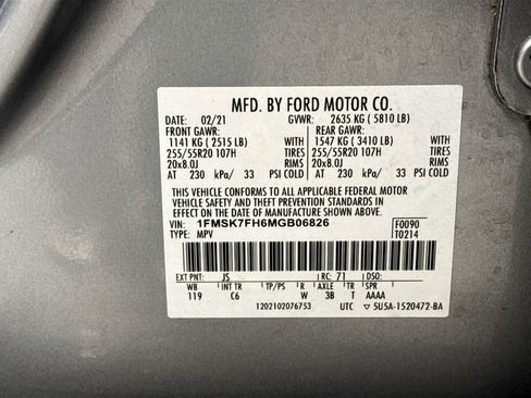 Used 2021 Ford Explorer Limited image 44