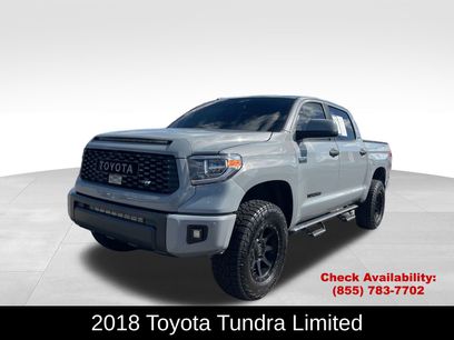 Used 2018 Toyota Tundra Limited w/ Limited Premium Package