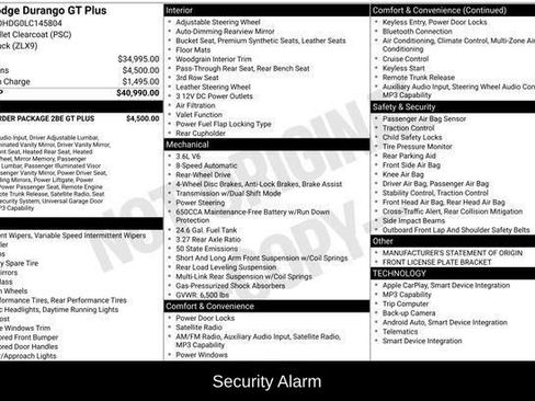 Used 2020 Dodge Durango GT image 9