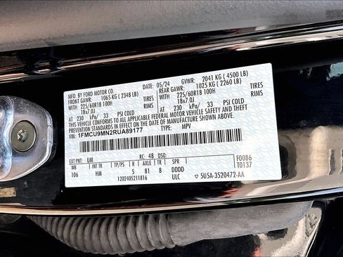 Used 2024 Ford Escape ST-Line w/ Tech Pack #1 AWD/4WD image 35