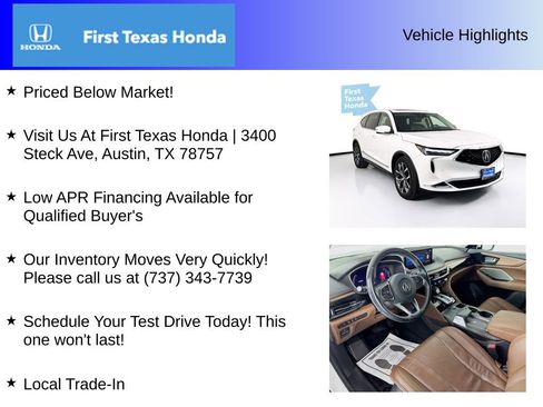 Used 2022 Acura MDX FWD w/ Technology Package image 5