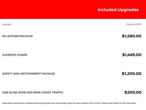 Used 2023 Chevrolet Equinox RS w/ RS Leather Package FWD image 10