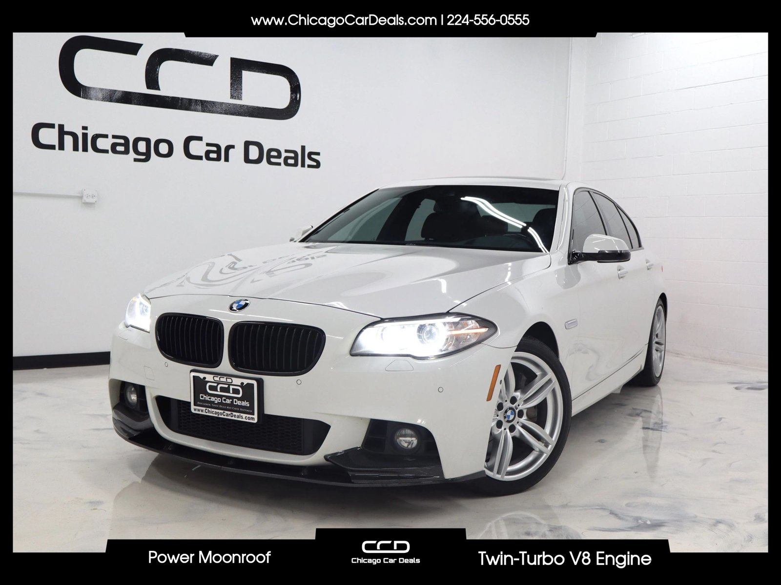 Used 2016 BMW 550i xDrive Sedan AWD/4WD image 1